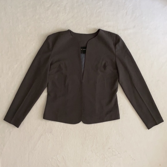 MG Gamboa | Clasp Closure Lined Layering Jacket Philippines Dark Gray (S) - Picture 15 of 15
